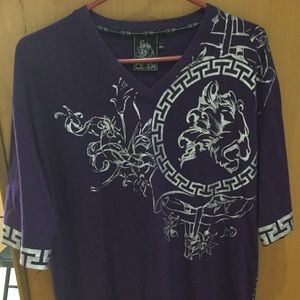 Vintage Cezer High Quality V Neck T Shirt